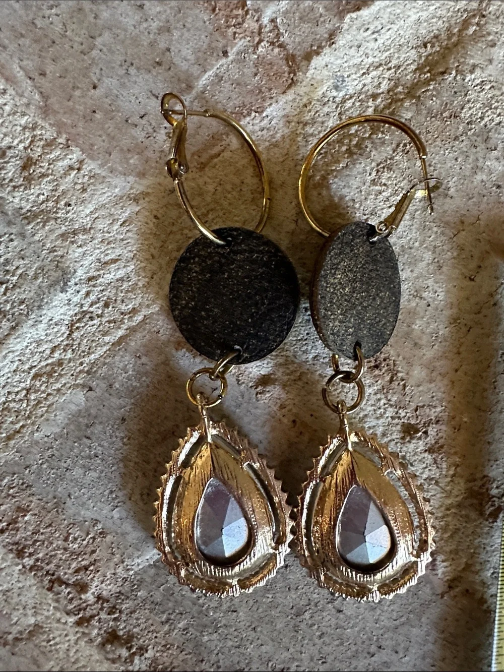 Keep it Gypsy Upcycled Sparkly Earrings - Picture 5 of 6